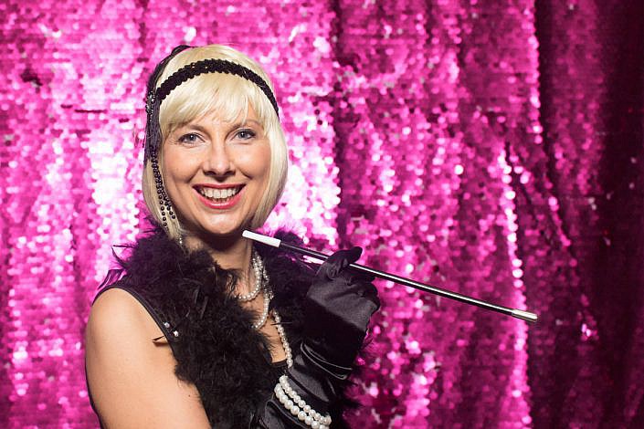 Deep Pink Hintergrund von Fotobox Fete - Thorsten Hennig Fotograf aus Paderborn