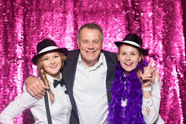 Deep Pink Hintergrund von Fotobox Fete - Thorsten Hennig Fotograf aus Paderborn
