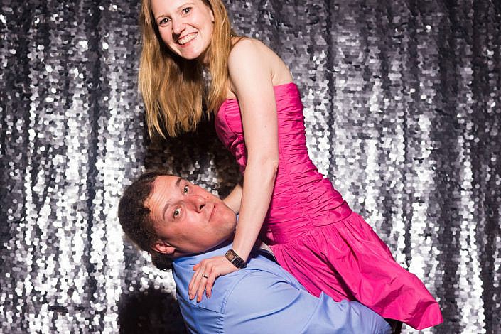 Silver Sparkle Hintergrund von Fotobox Fete - Thorsten Hennig Fotograf aus Paderborn
