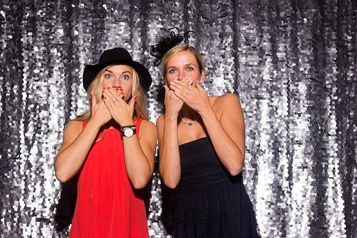 Silver Sparkle Hintergrund von Fotobox Fete - Thorsten Hennig Fotograf aus Paderborn